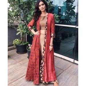 DIANA PENTY WORN BOLLYWOOD LEHENGA WITH LONG JACKET