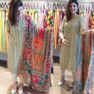 EID SPECIAL DESIGNER DUPATTA SUIT