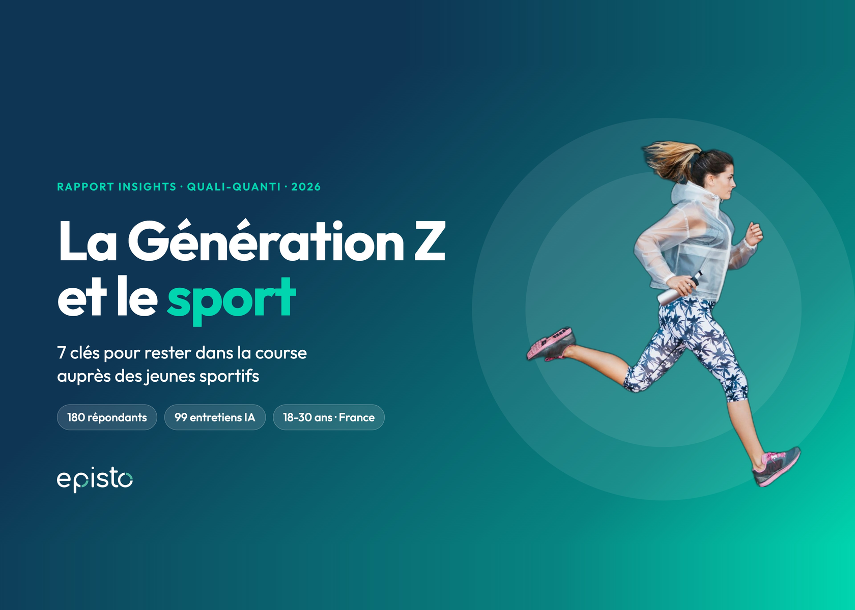 La Génération Z et le sport, étude Episto 2026