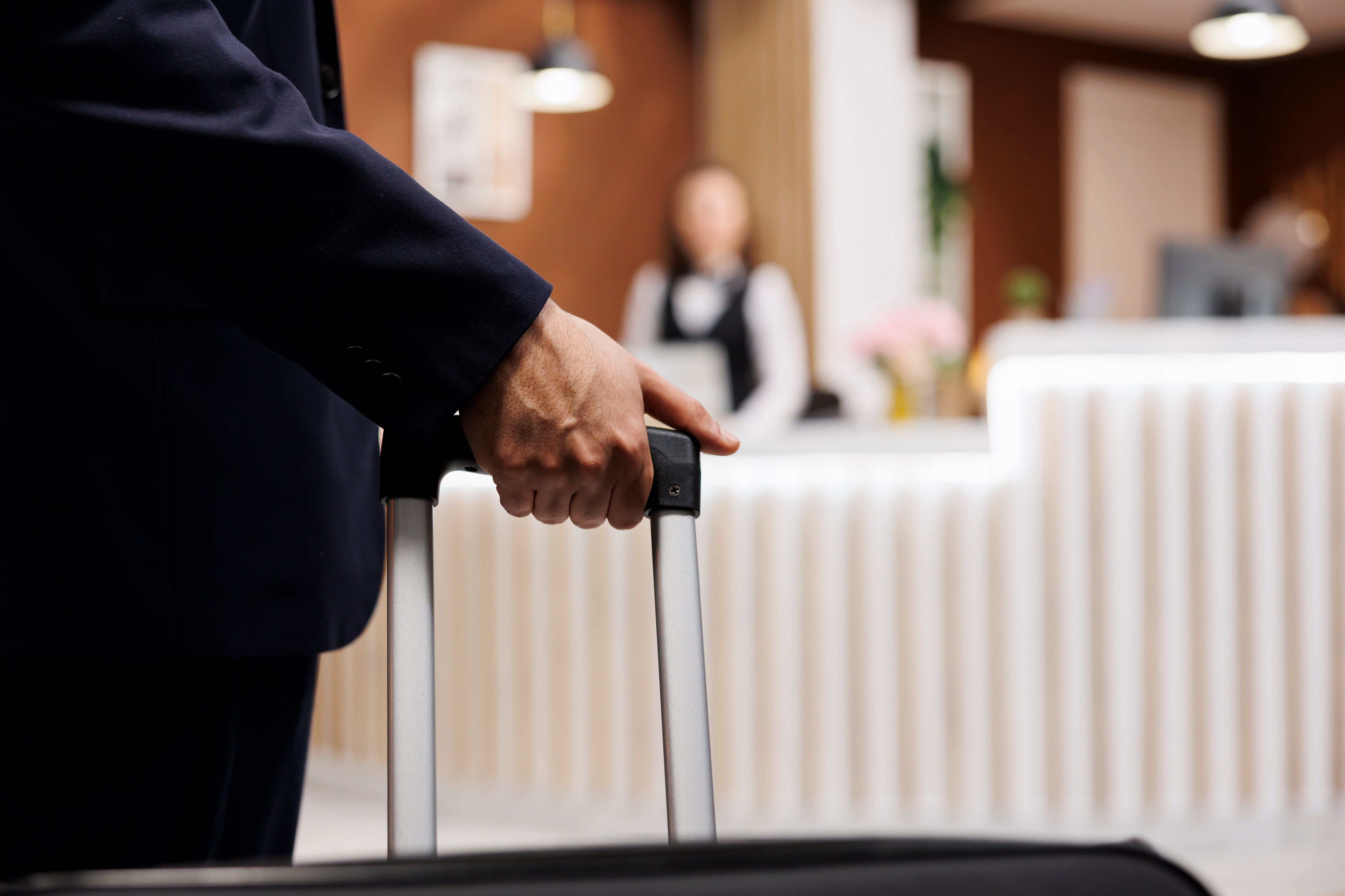 692585190799c1c37341cbcf businessman arriving hotel lobby 2