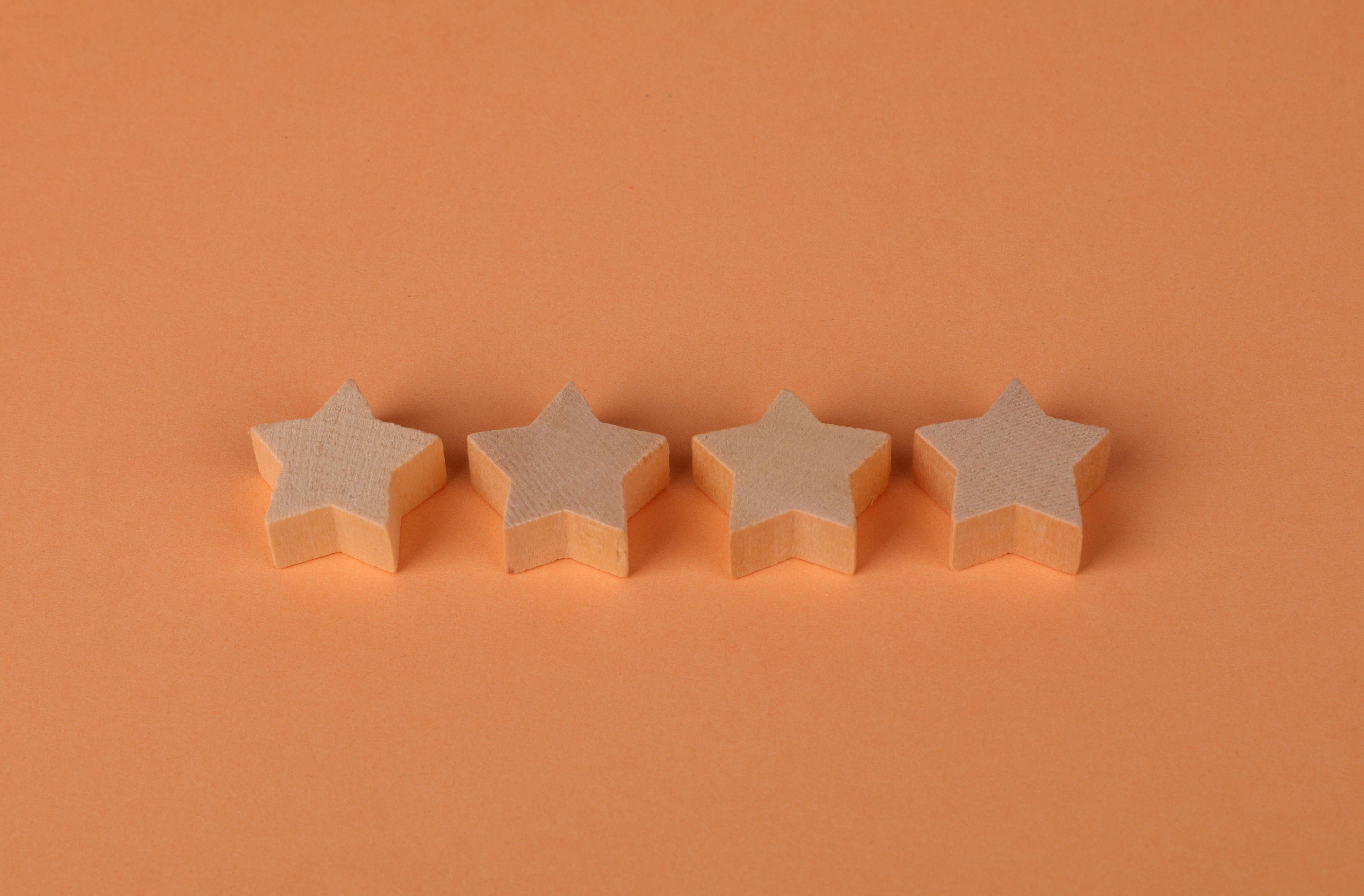 4 étoiles de score client
