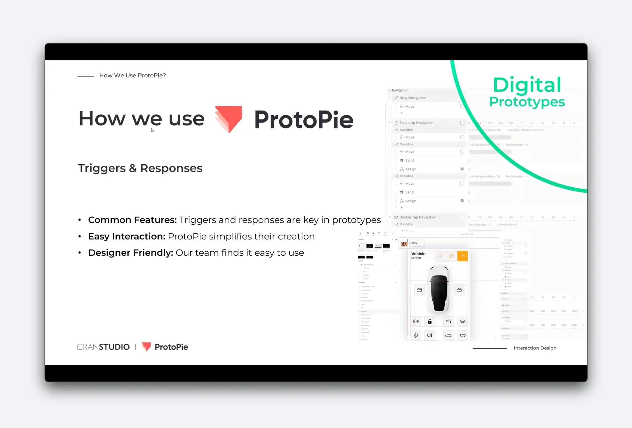 触发器和响应是 Granstudio 最常用的两大功能。