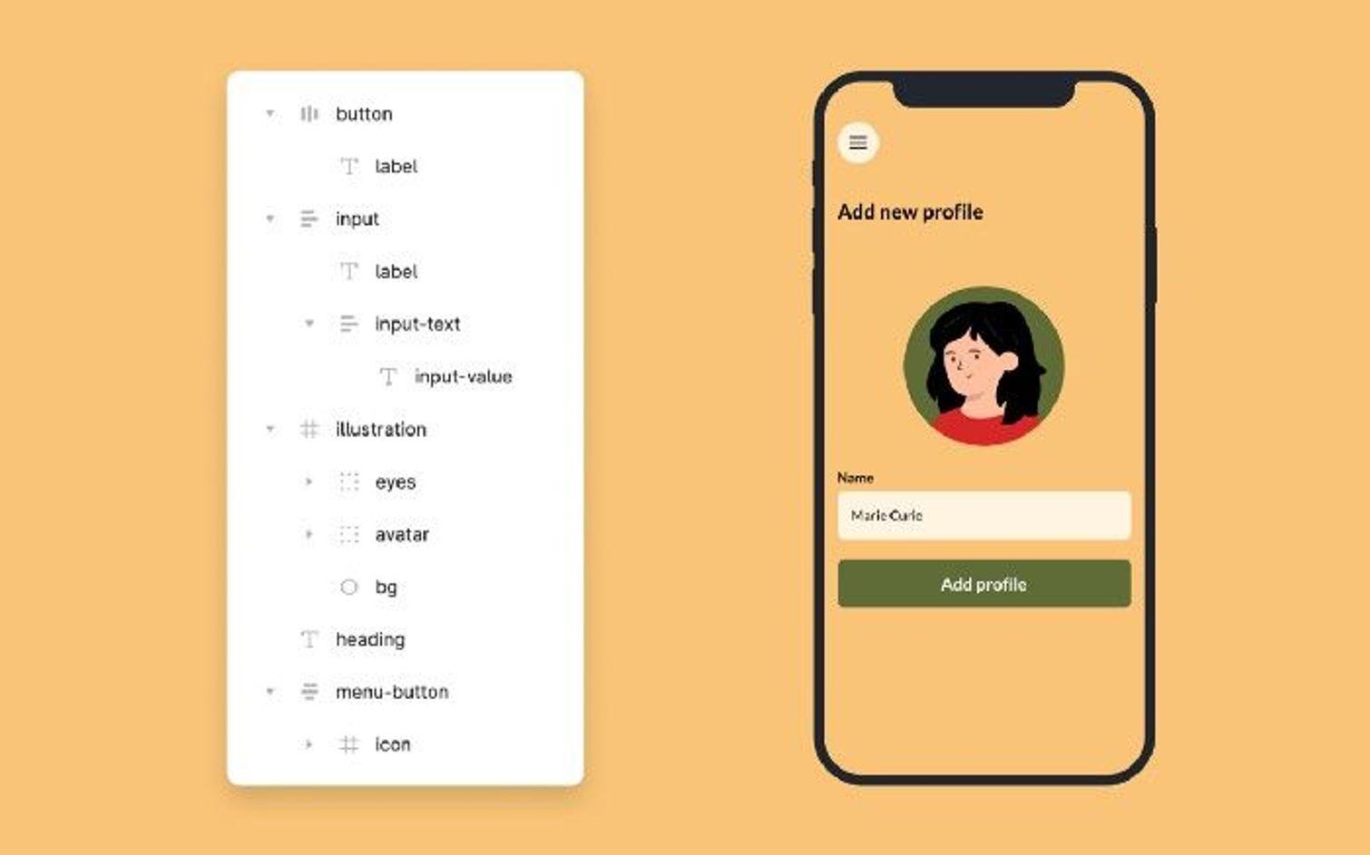 在 Figma 中给图层命名