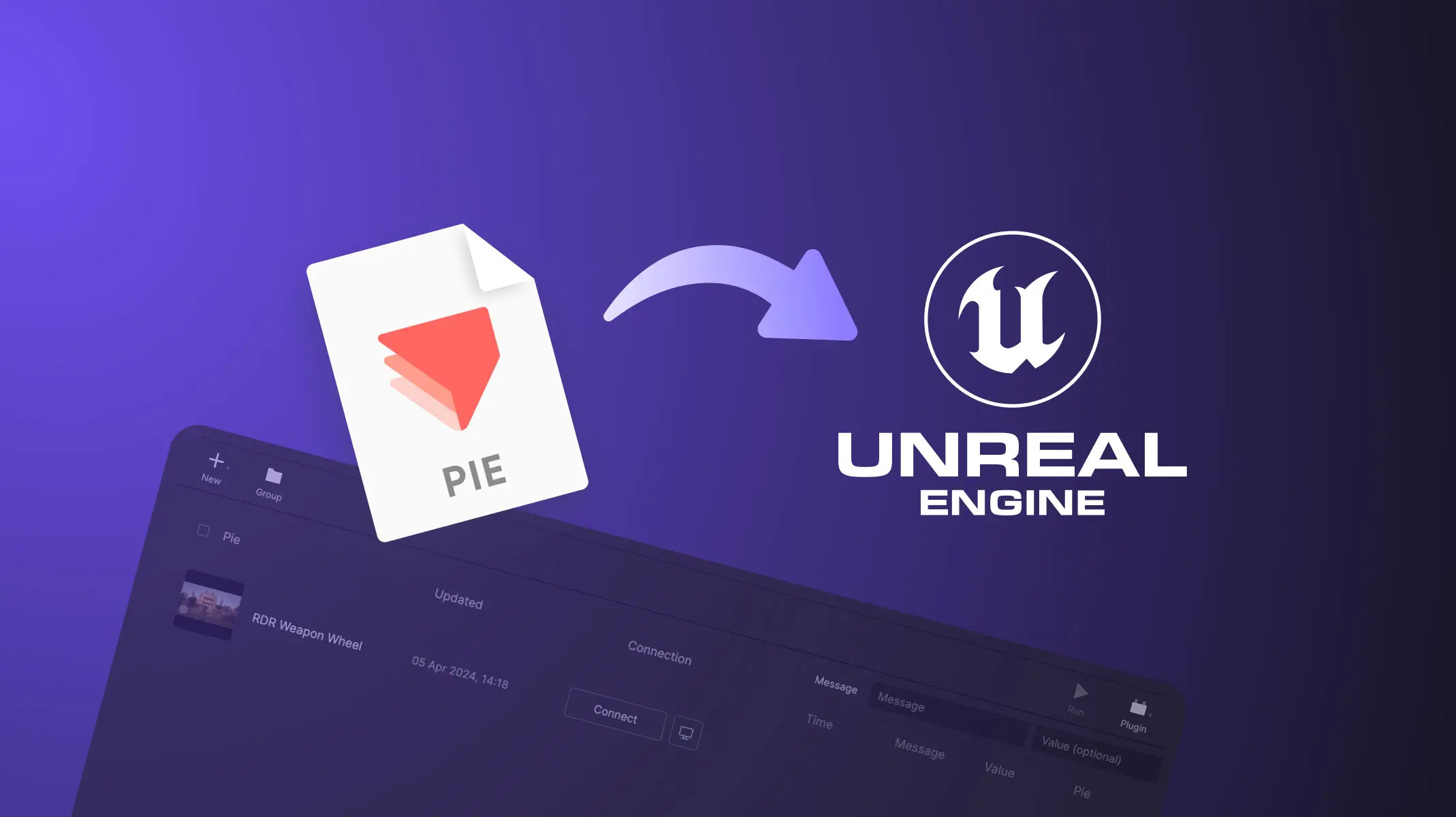 ProtoPie Connect 和 Unreal Engine 5 集成