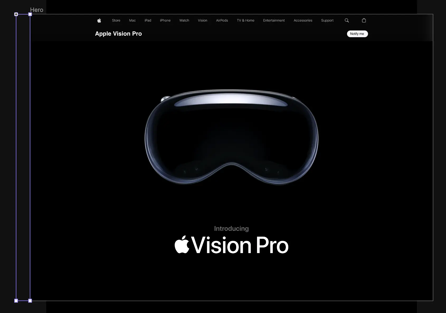 Apple Vision Pro滚动效果