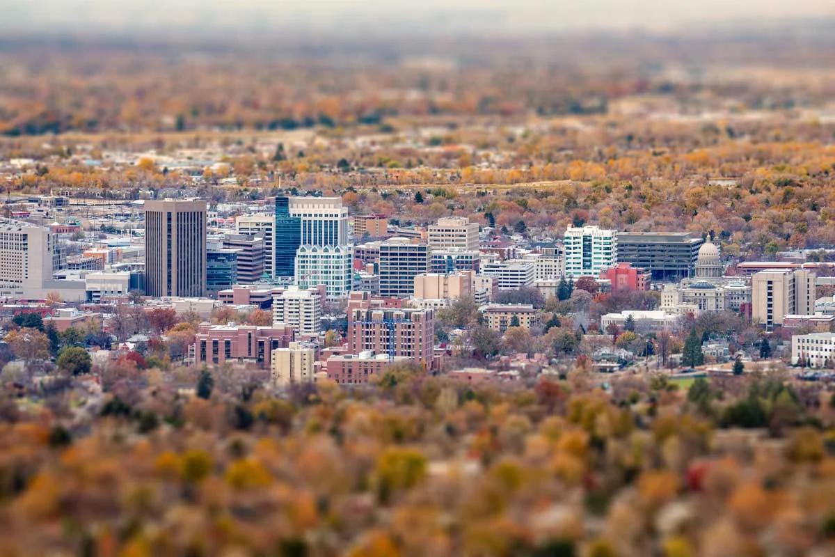 Wide Shot of Downtown Boise | Idaho Storage Connection