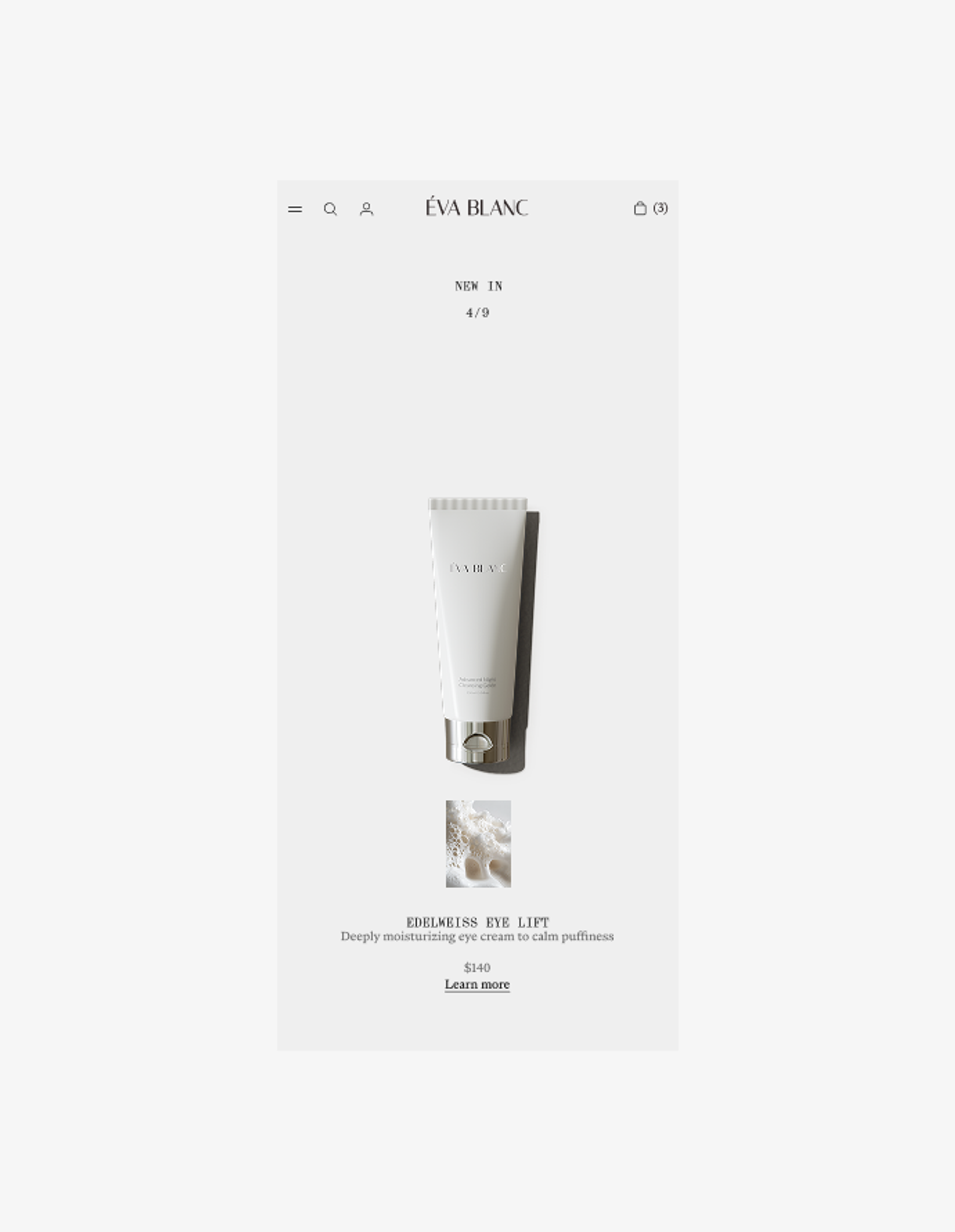 Mobile product card — Edelweiss Eye Lift