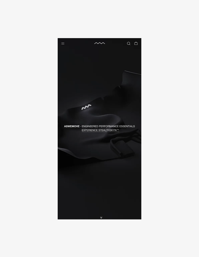 Mobile hero — Aswemove StealthSkyn