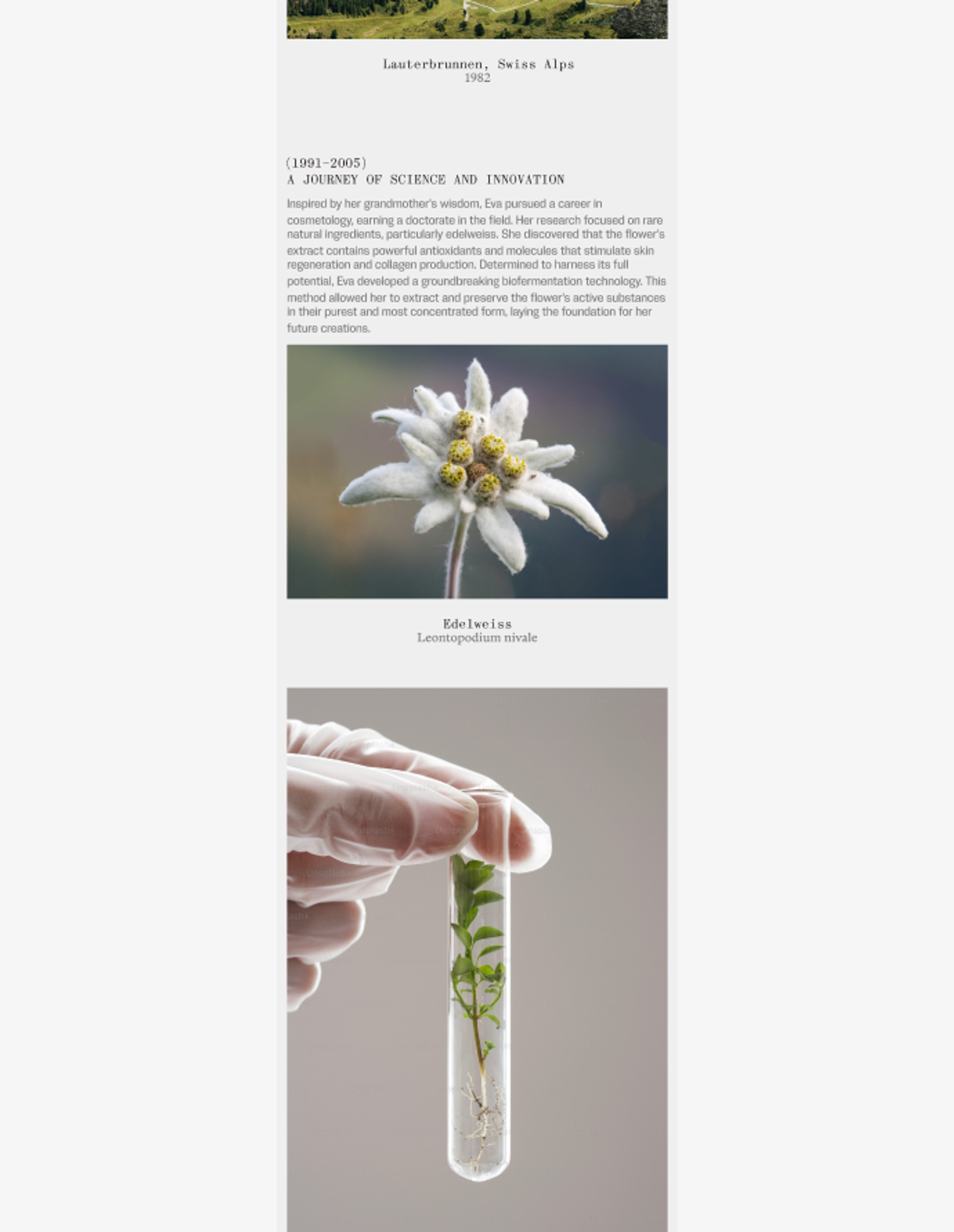 Mobile brand-story — A Journey of Science and Innovation