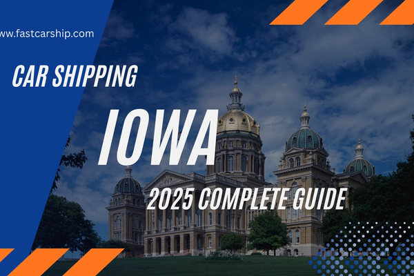 Car Shipping to or from Iowa: Step-by-Step Guide & Costs (2025)