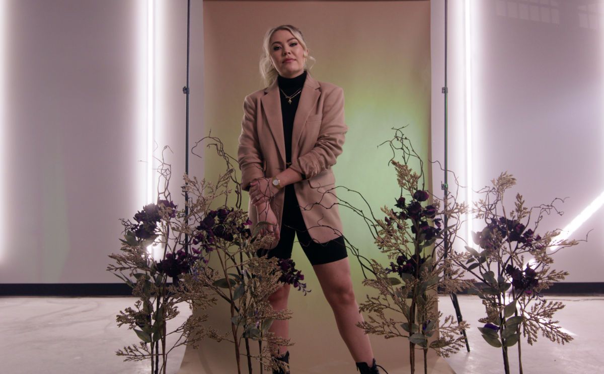 Still from Bri Fletcher's "Pessimist" music video.