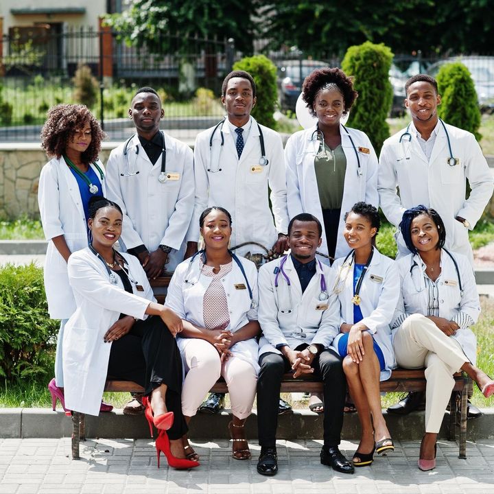 Healthcare team portrait for the founding team