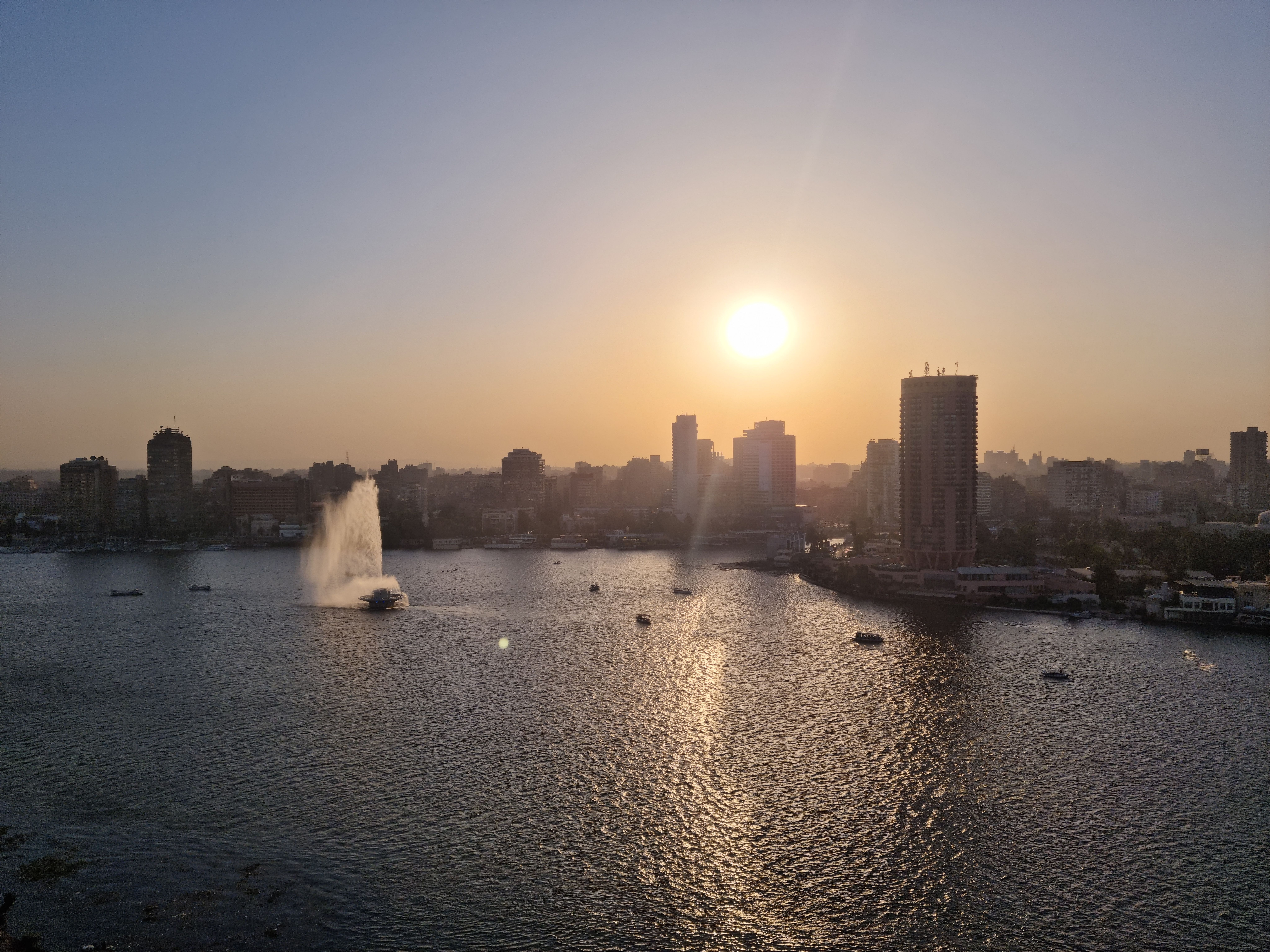 View of the Nile from Four Seasons Hotel