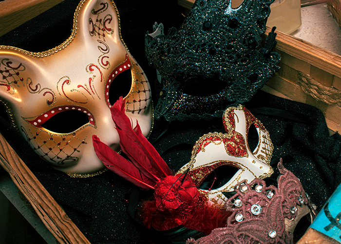 Venetian carnival masks