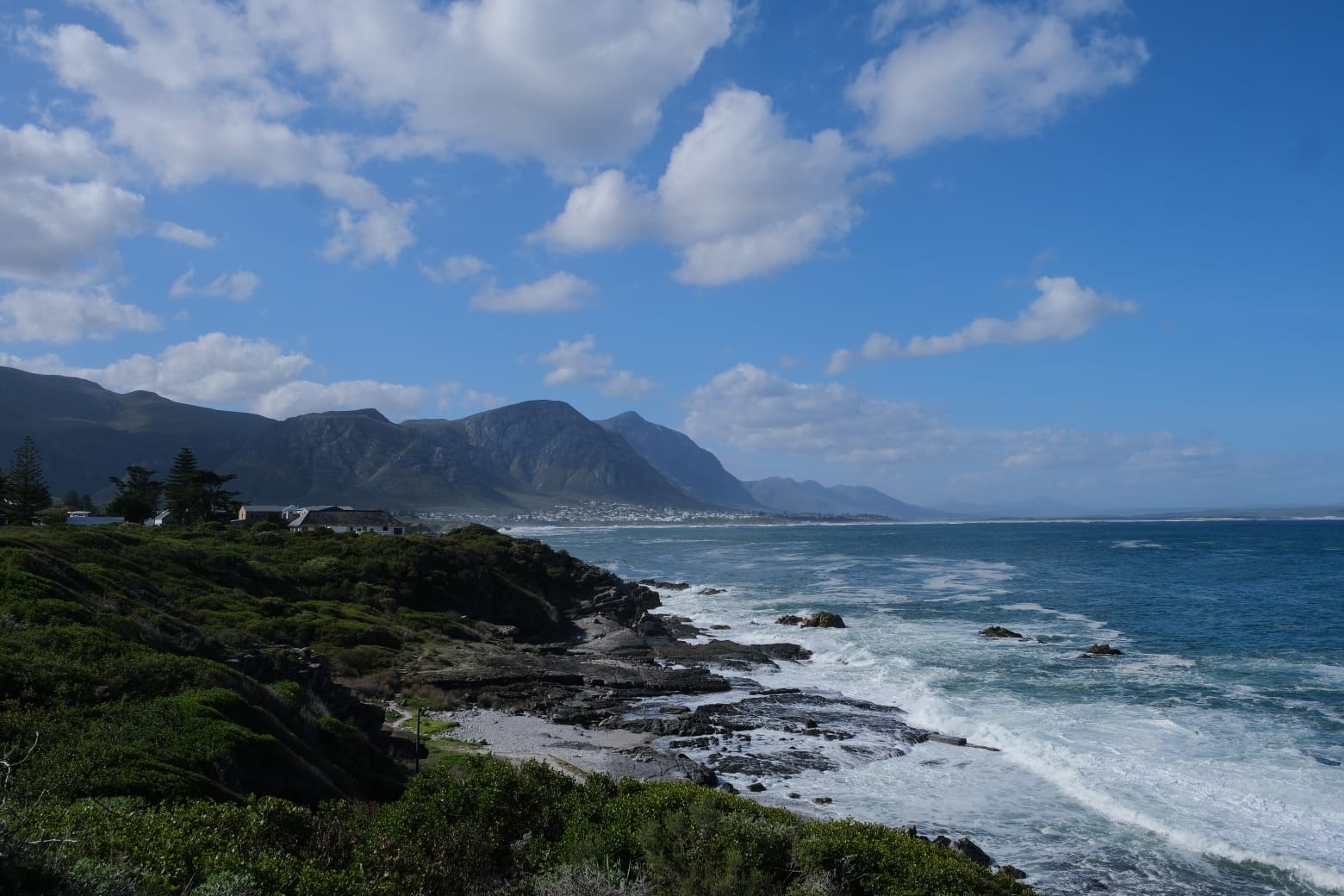 scenic coast on the Western Cape