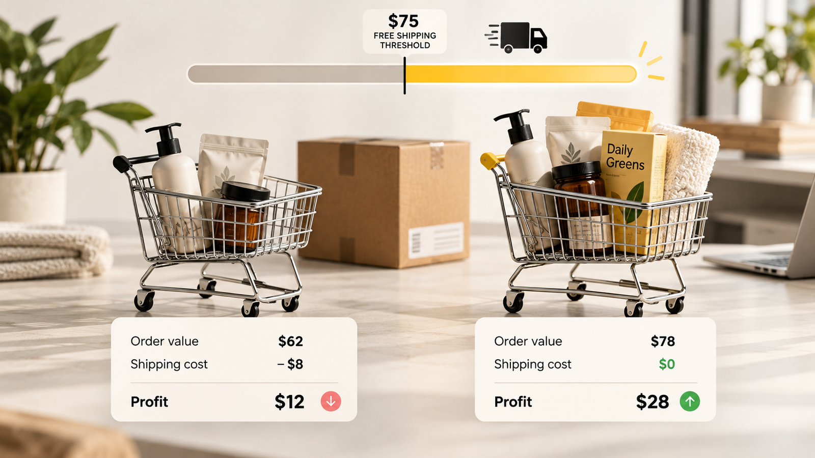 How to Set a Free Shipping Threshold That Raises Profit, Not Just AOV