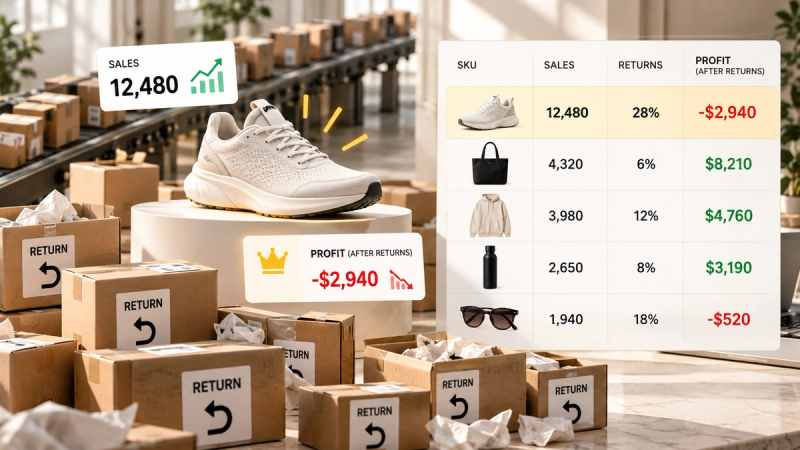 Your Best-Selling Product Might Be Losing Money After Returns. Here's How to Check Every SKU