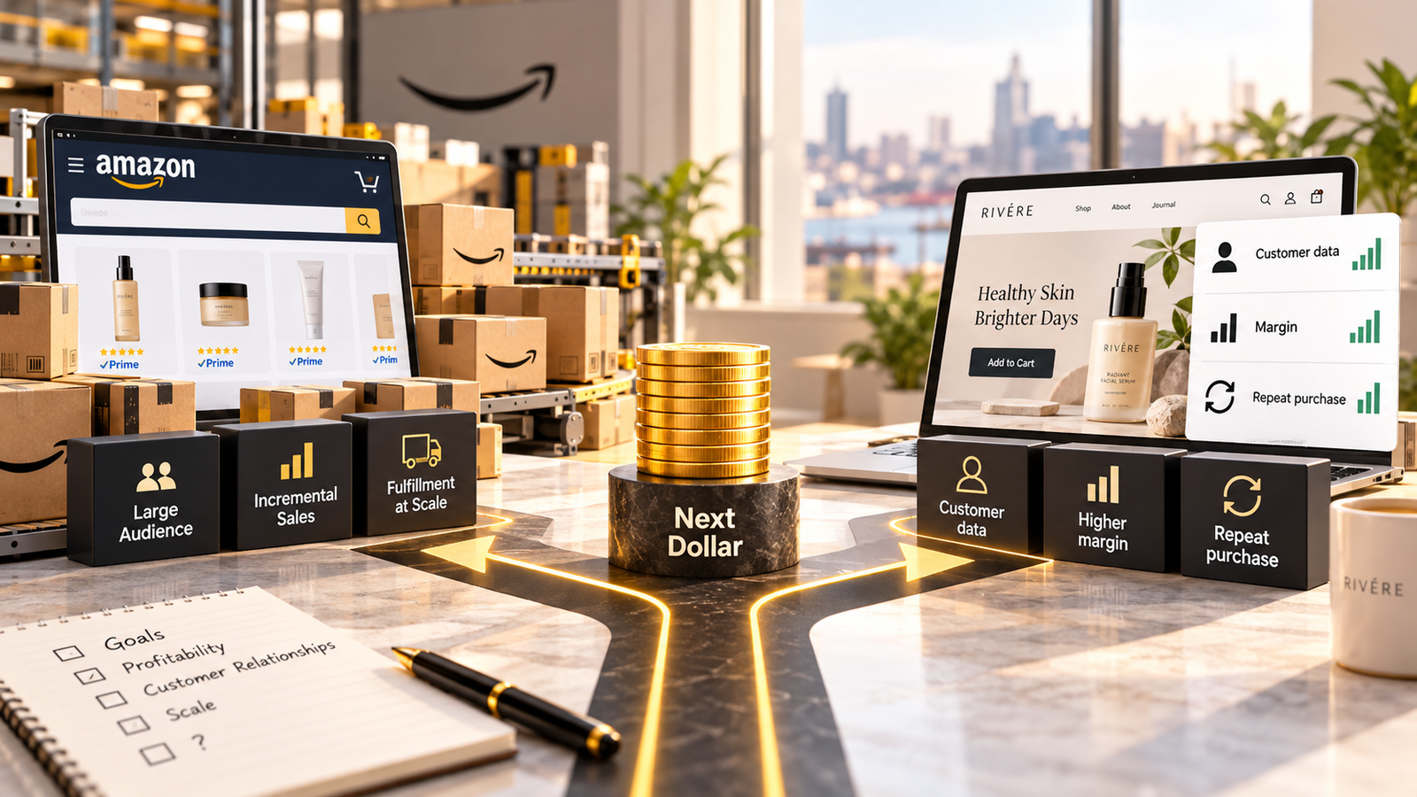 Amazon or DTC: which channel deserves your next dollar