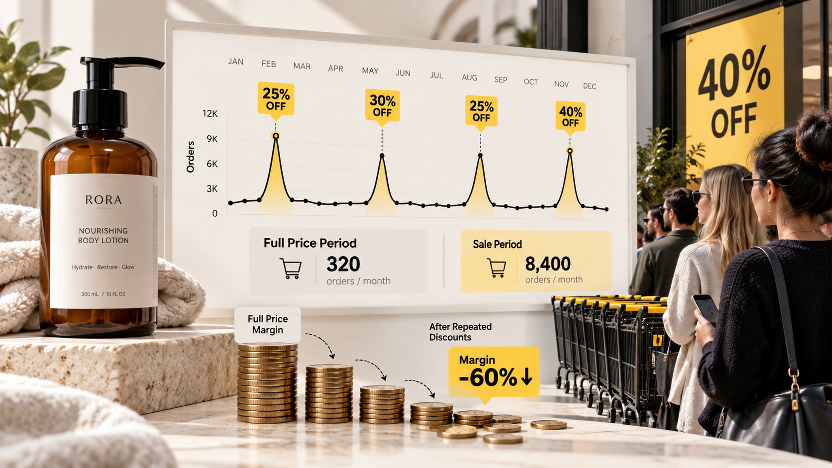 Are You Training Customers to Wait for a Sale? How to Measure Discount Dependency Before It Eats Your Margin