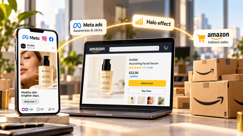The Amazon Halo Effect: How Much of Your Amazon Sales Are Really Coming From Your Meta Ads?