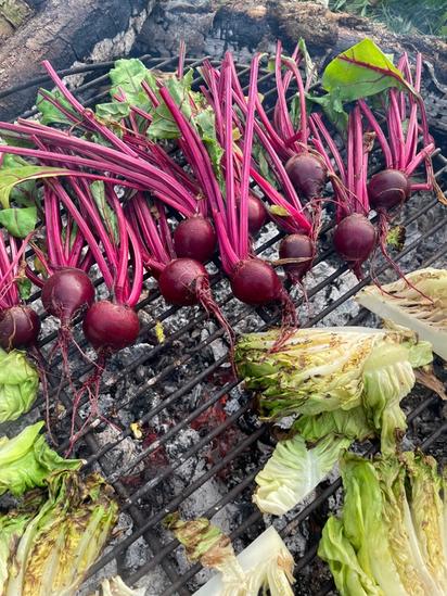 RECIPE Gill’s fire-roasted veg