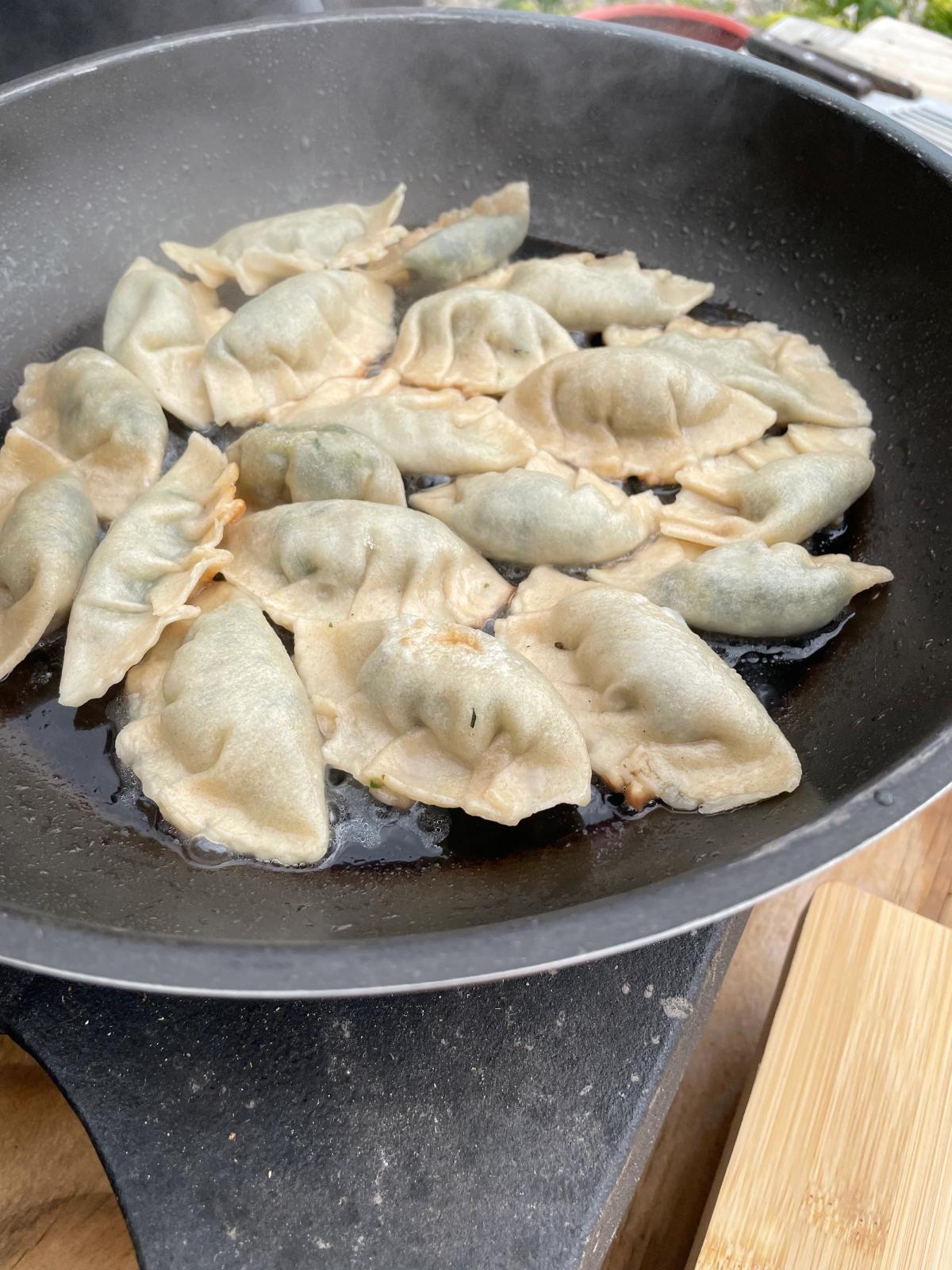 Wild gyozas with dipping sauce | River Cottage Reunited