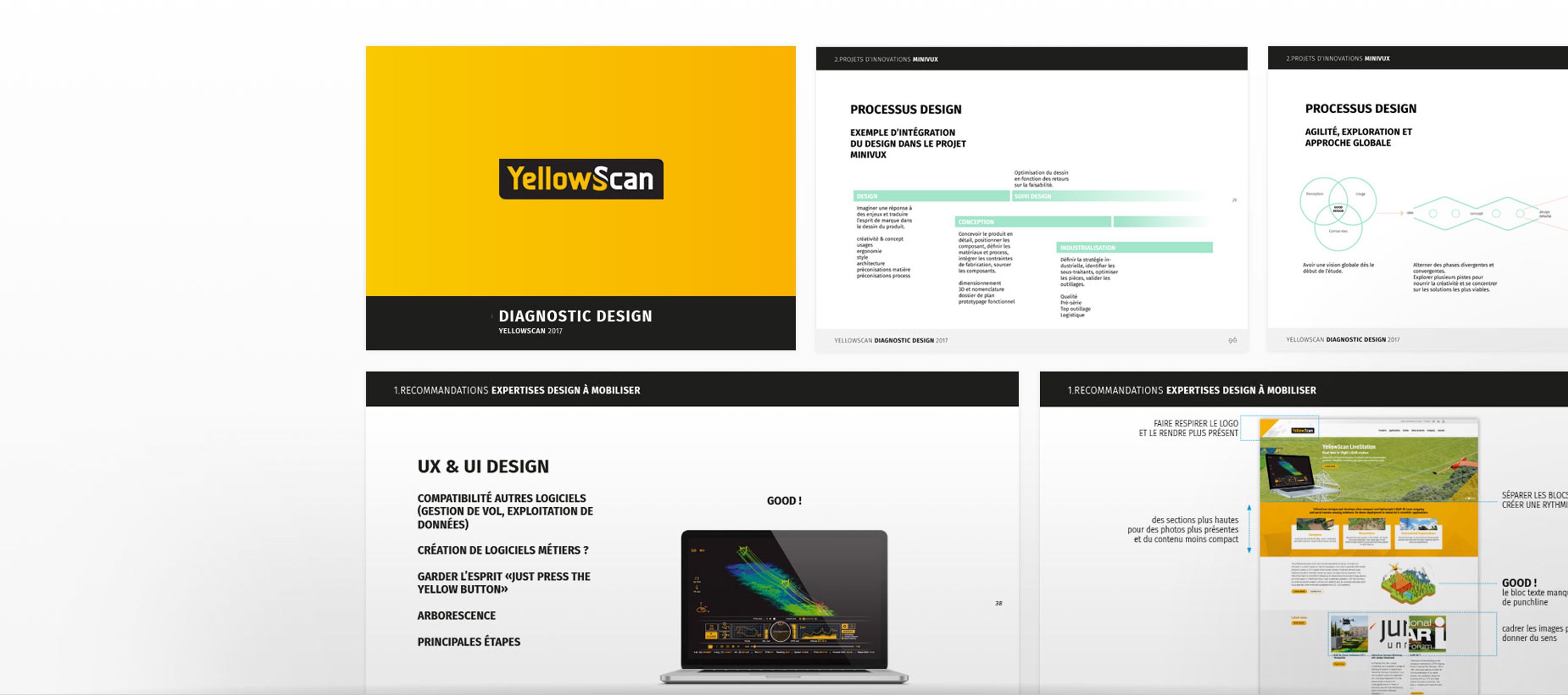 Agence design produit Montpellier diagnostic design YellowScan