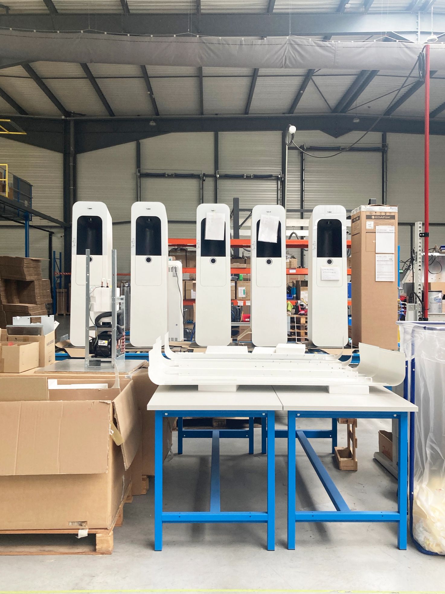 Designer industriel Lyon expert en home appliance fontaine à eau Edafim BWT Office