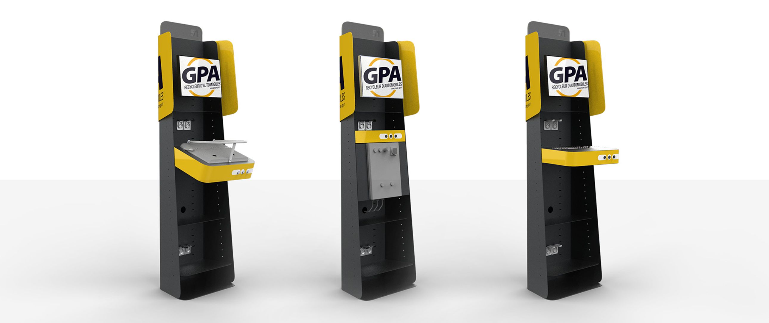 Product design studio Lyon Montpellier France 3D render GPA