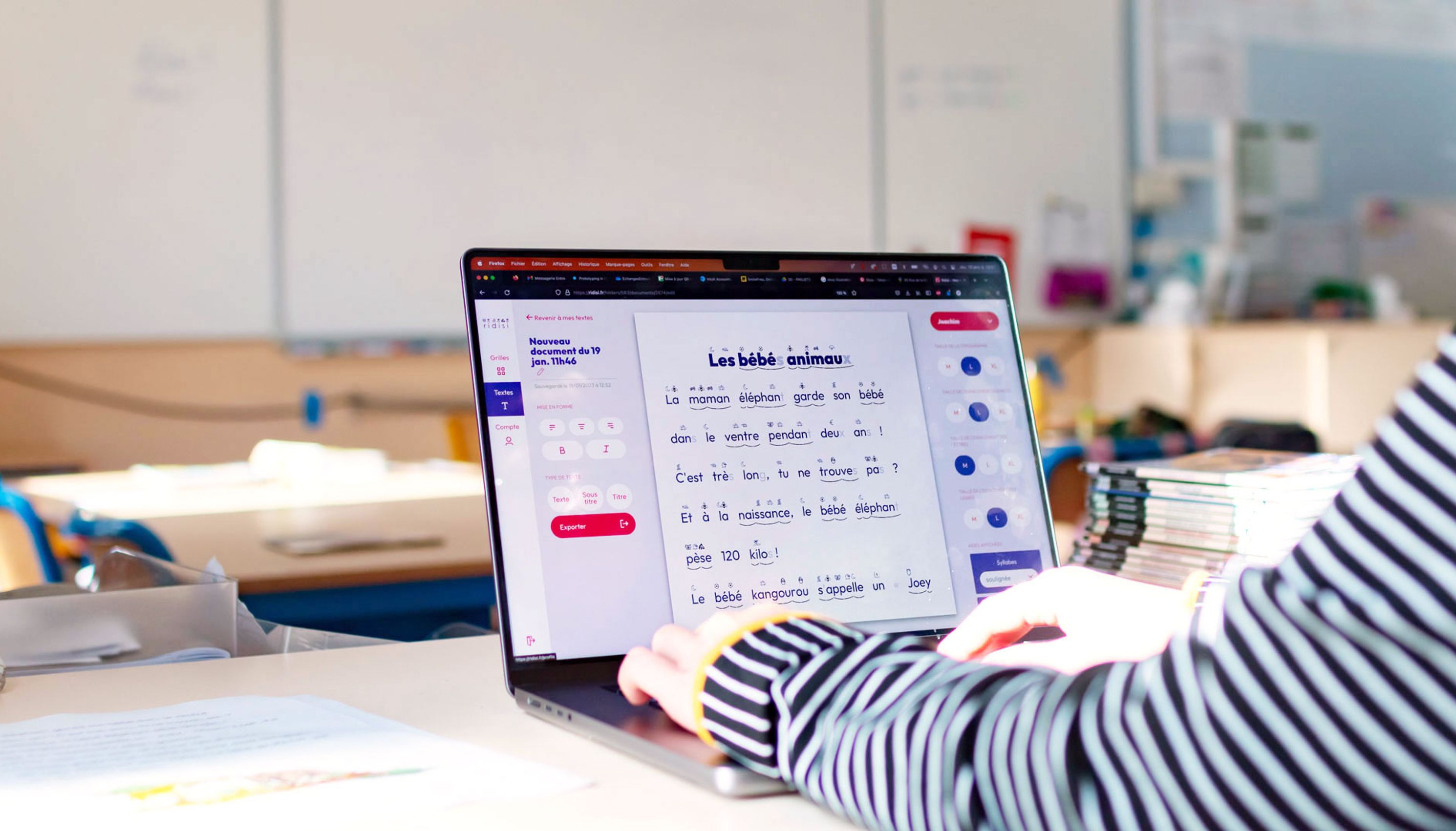 UX/UI design studio Montpellier expert in edtech user test Ridisi