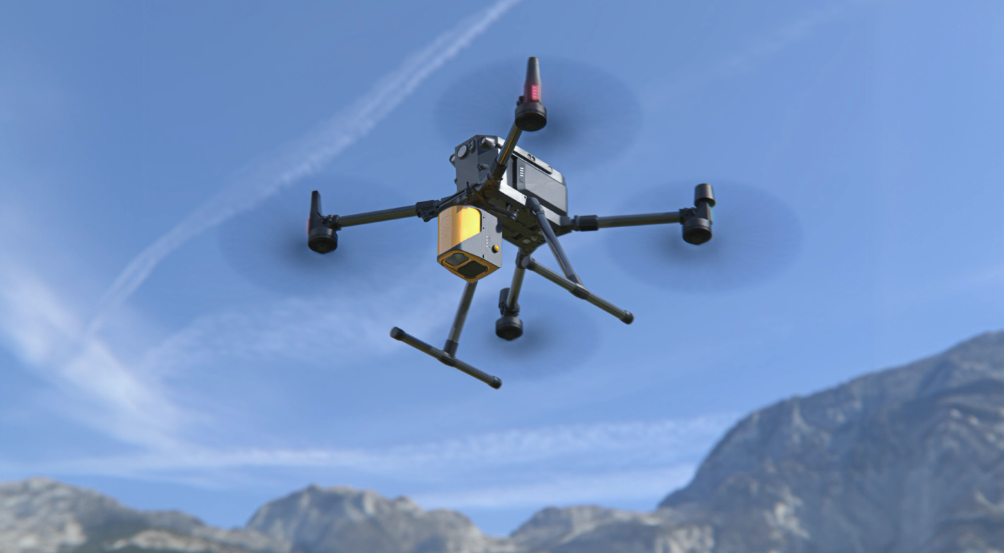 Agence design produit Montpellier rendu 3D réaliste YellowScan