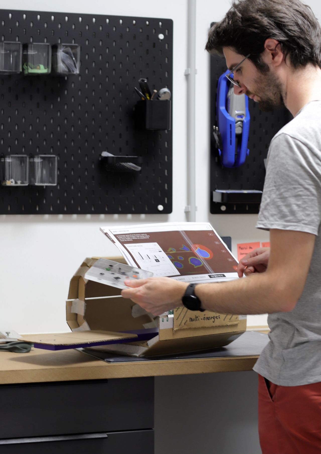 Designer industriel Lyon expert en edtech prototype CEA