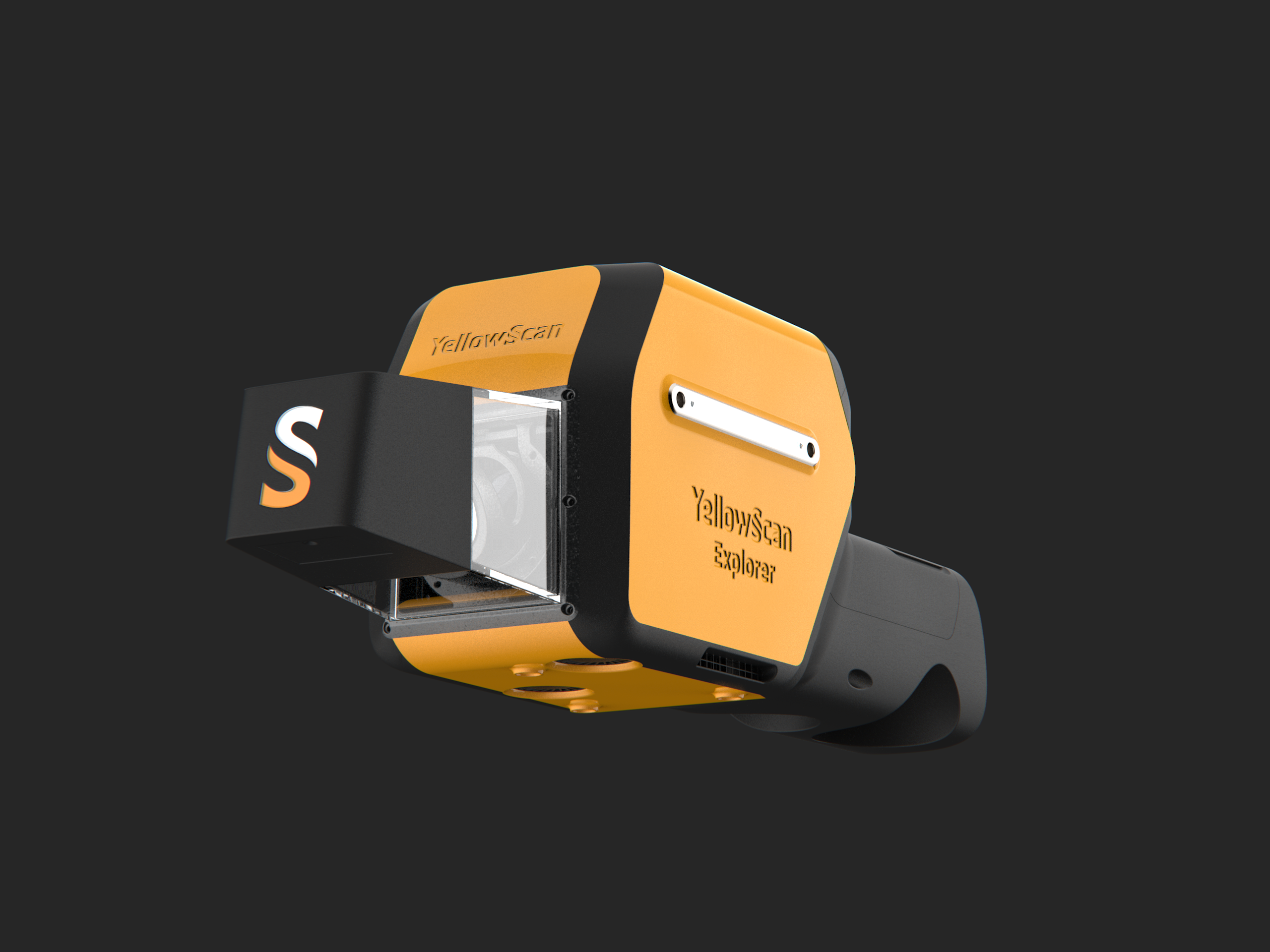 Agence design produit Montpellier rendu 3D YellowScan