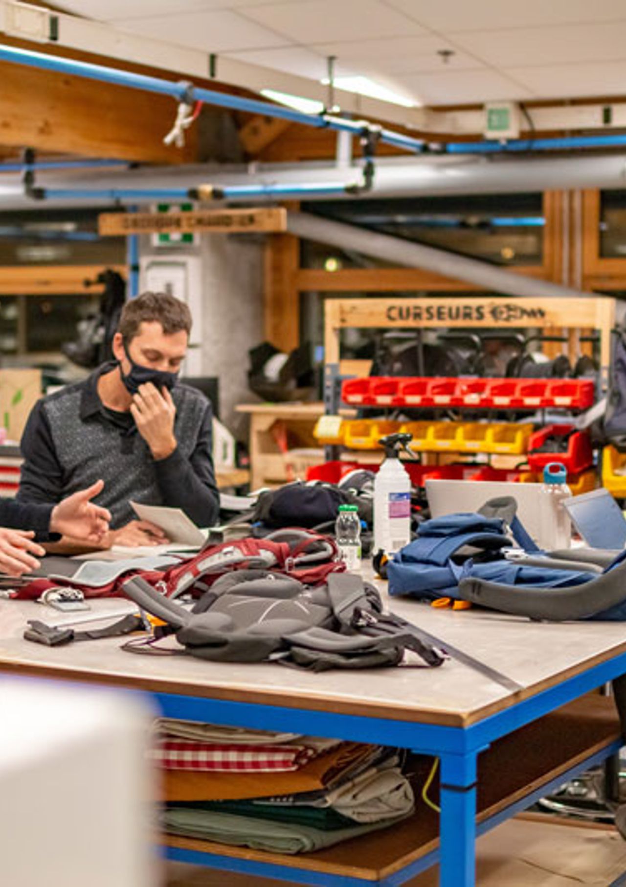 Product design studio Lyon France expert in sports workshop MH100