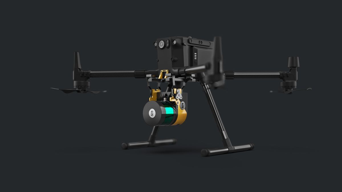 Agence design produit Montpellier rendu 3D YellowScan