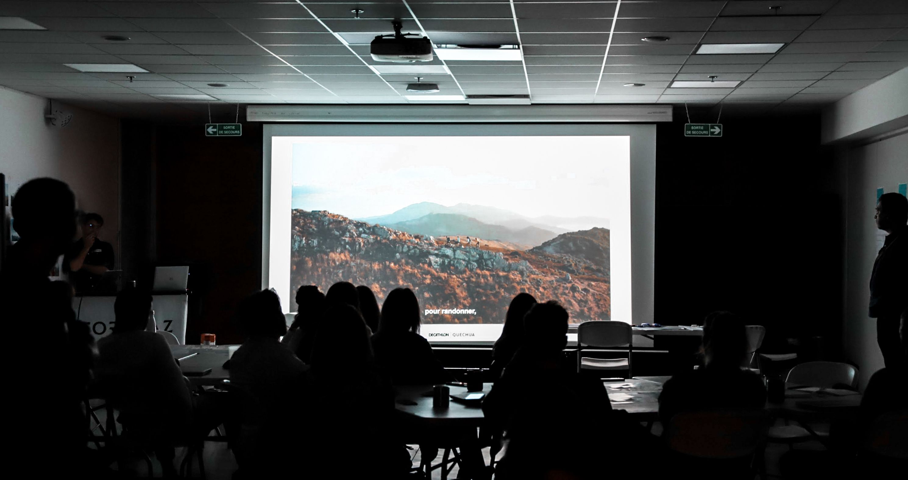 Strategic design studio Lyon expert in sport Quechua vision workshop