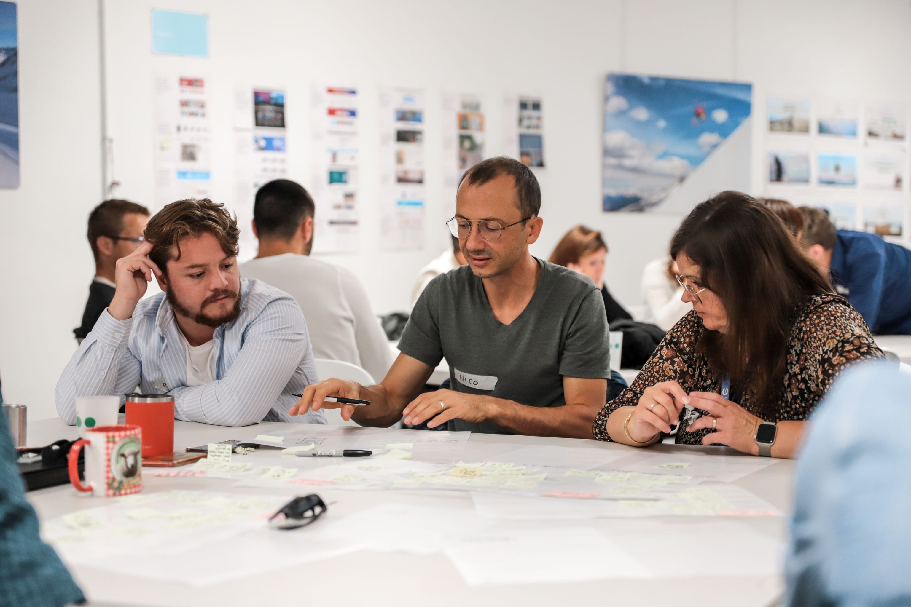 Strategic design studio Lyon expert in sport Quechua vision workshop
