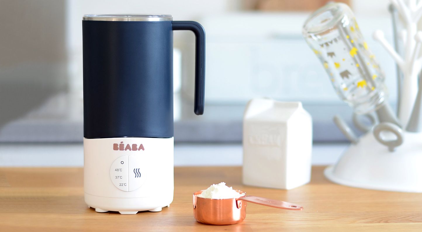 Agence design produit Lyon expert en home appliance présentation produit Beaba milkwarmer