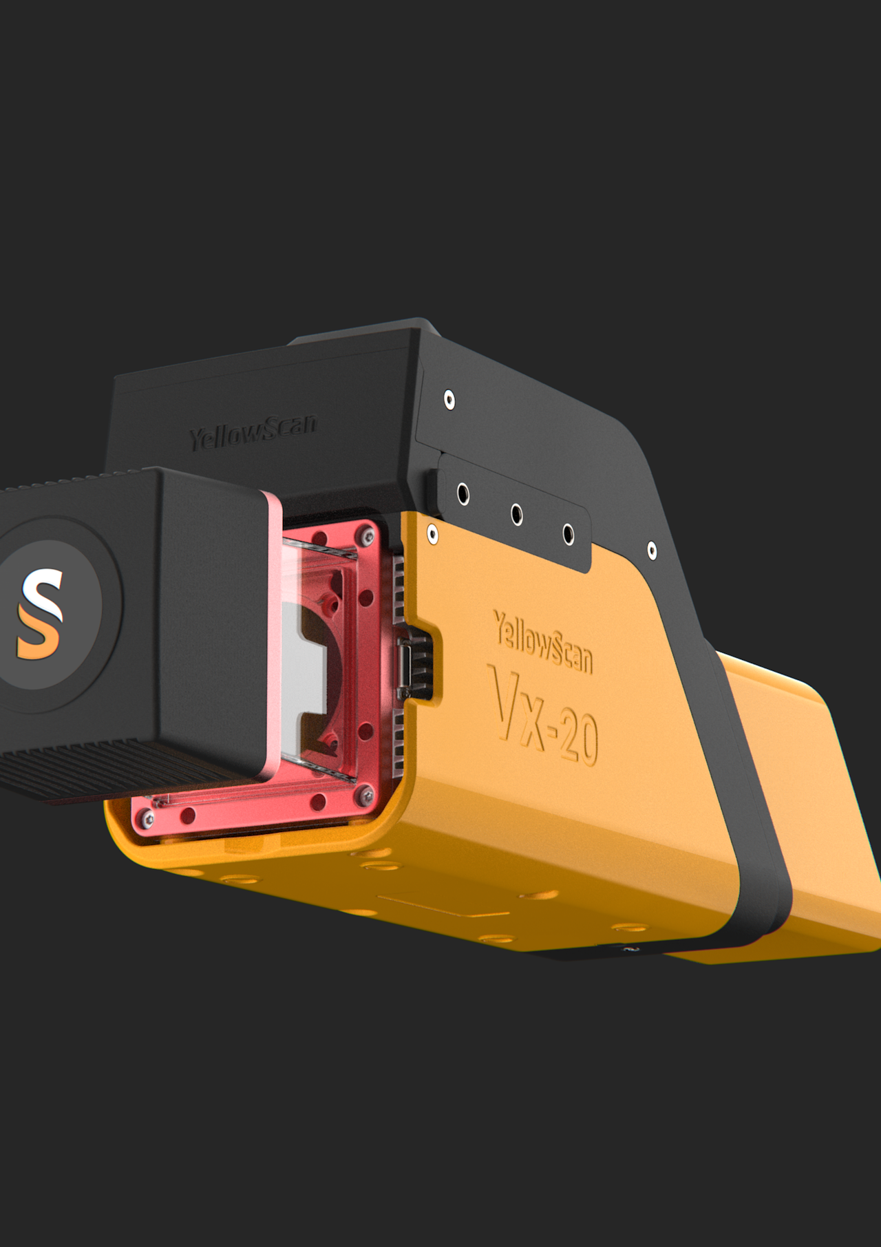 Agence design produit Montpellier rendu 3D YellowScan