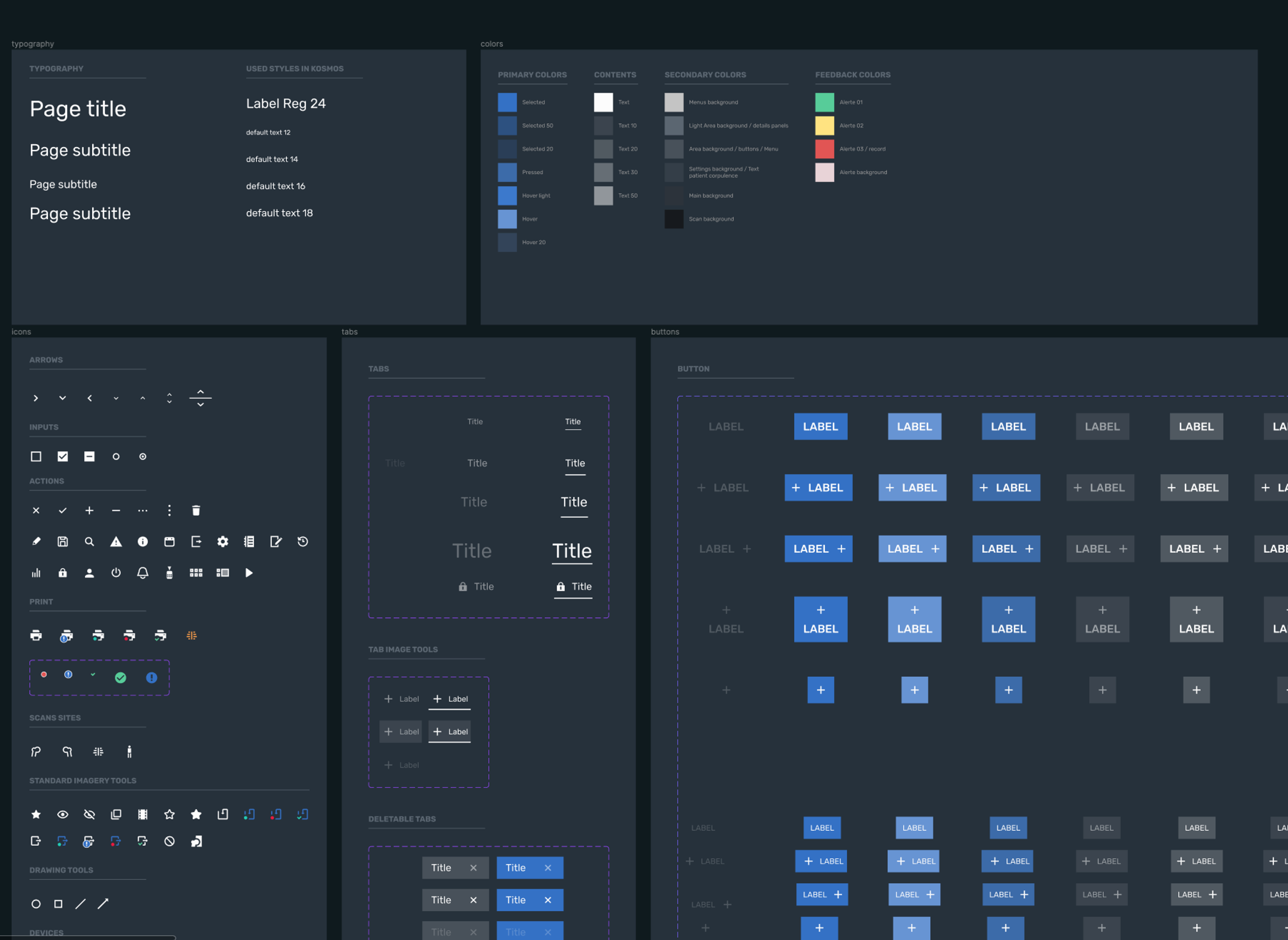 Agence design UX UI Montpellier expert en santé recherches graphiques Kosmos