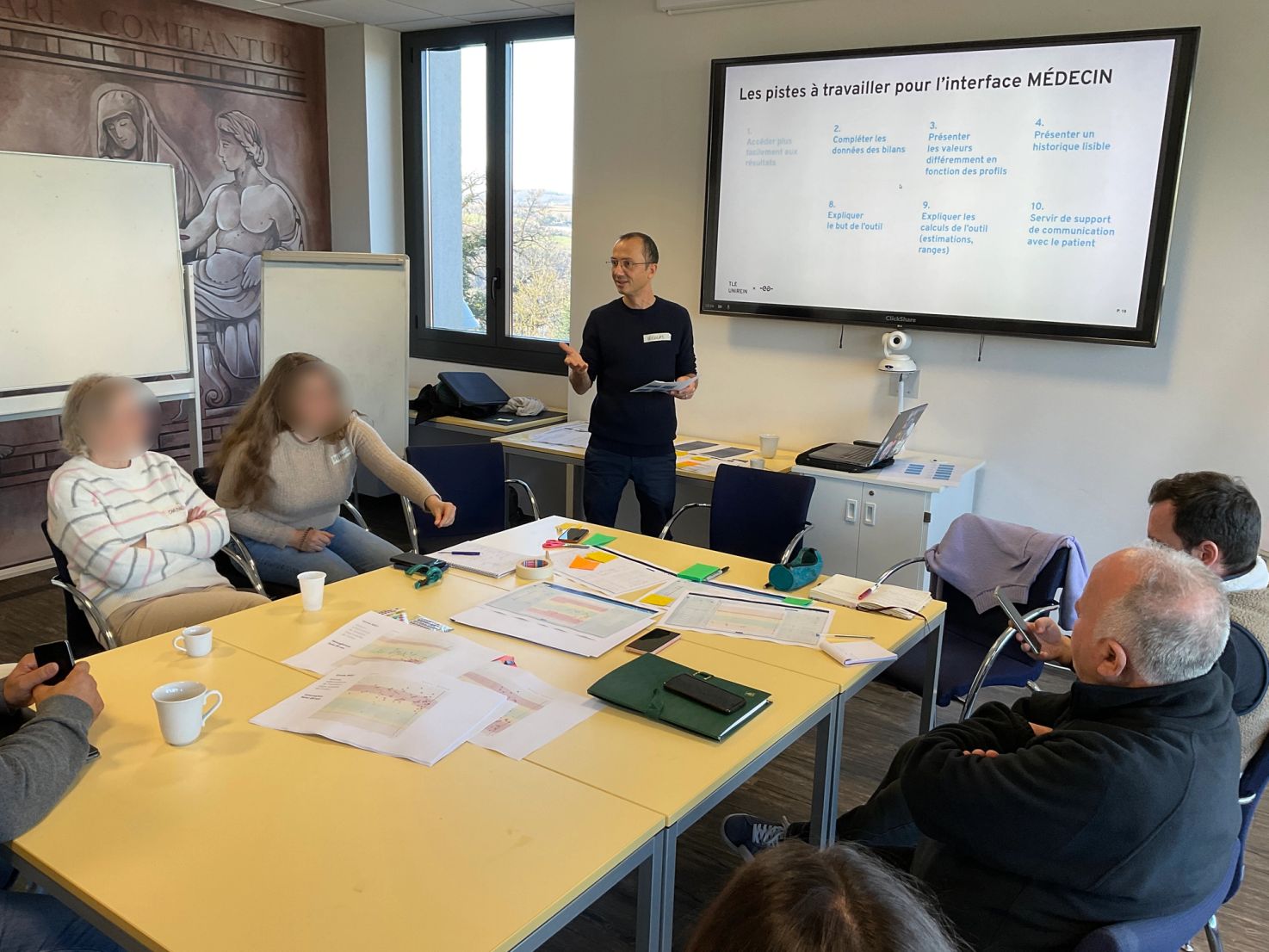 Designer industriel Lyon expert en santé workshop utilisateur