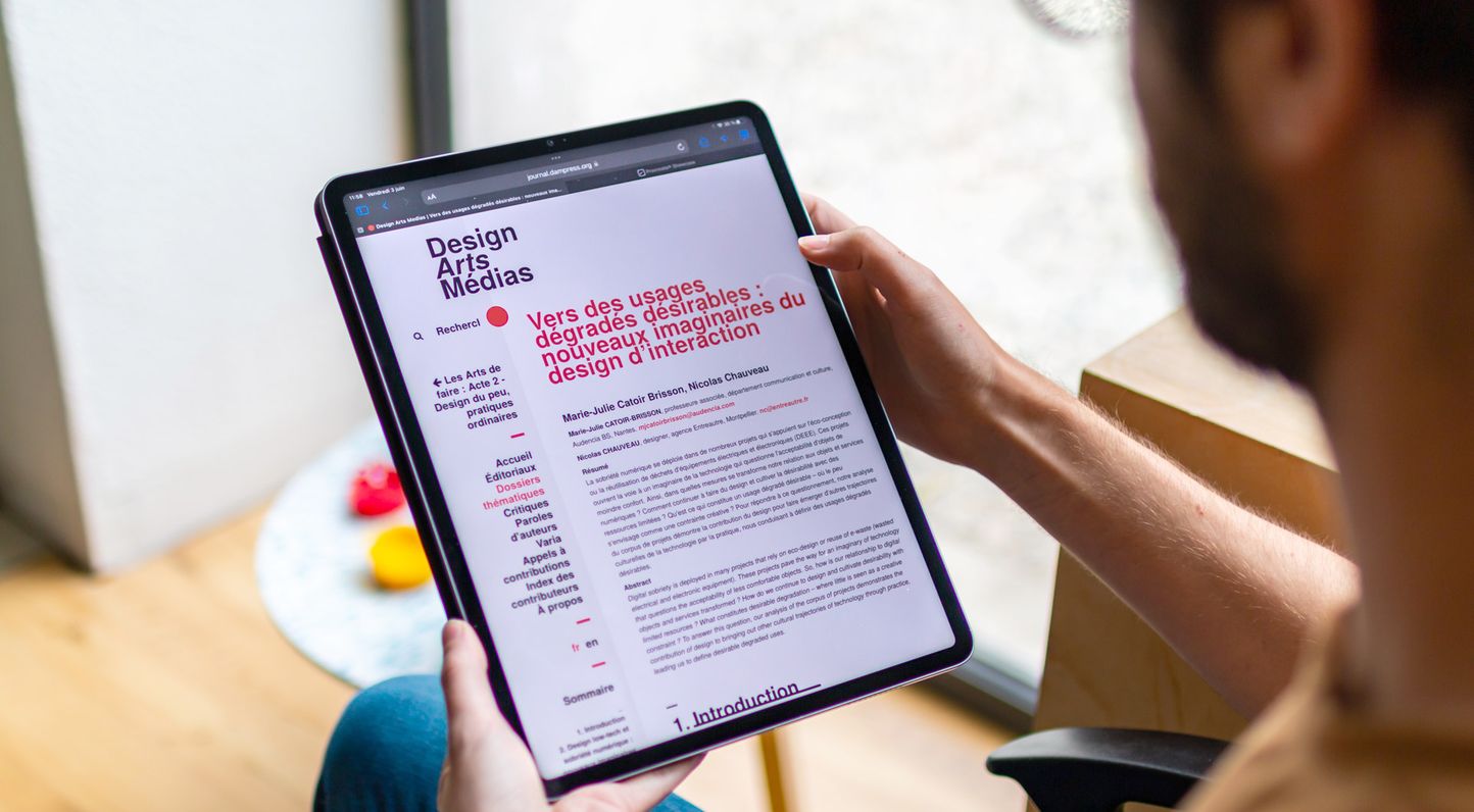 Agence design recherche Montpellier expert en circularité article