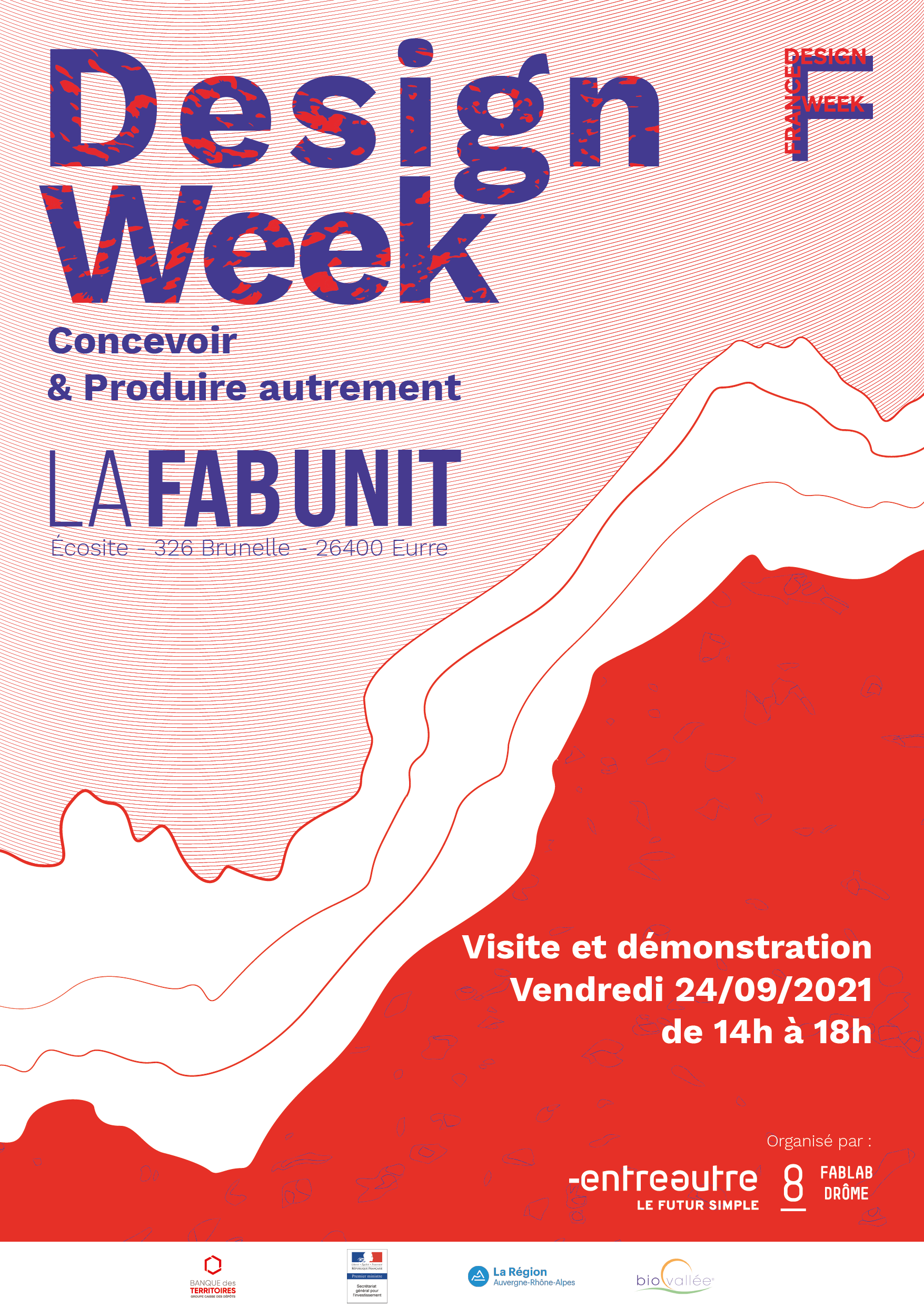 Agence design Lyon Montpellier affiche Fab Unit