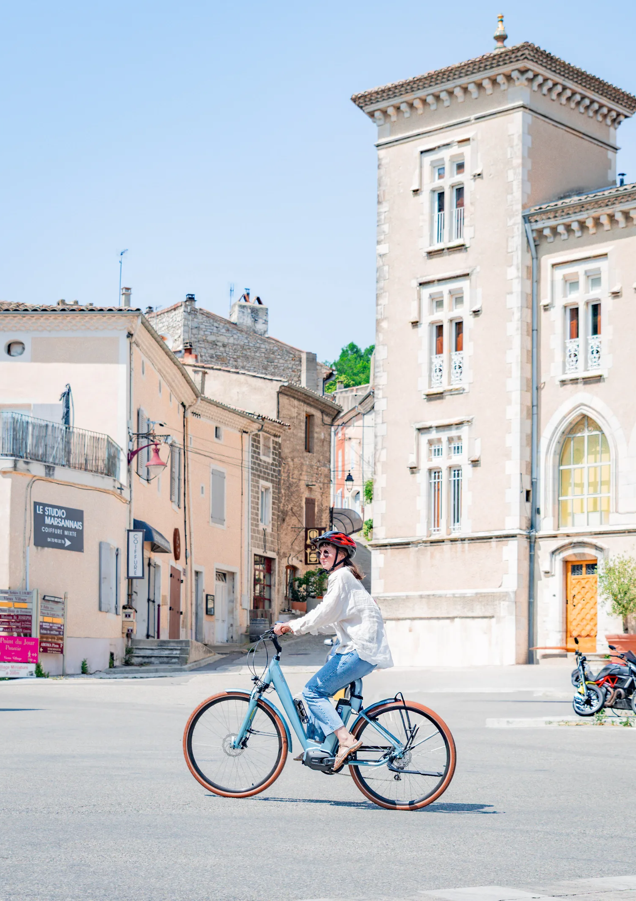 Agency designer UX/UI Crest mobility expert cycle C. David Drome écomobilité