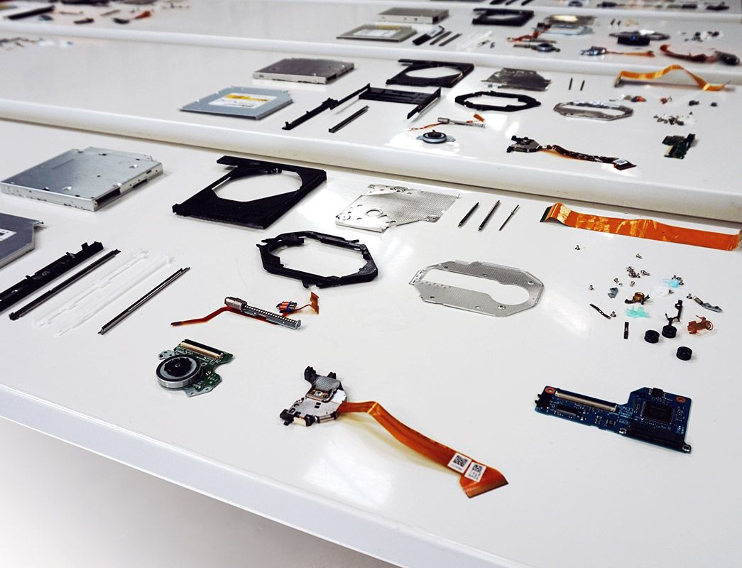 Product design studio Lyon Montpellier France expert in circularity dismantling product coffee machine WEEE