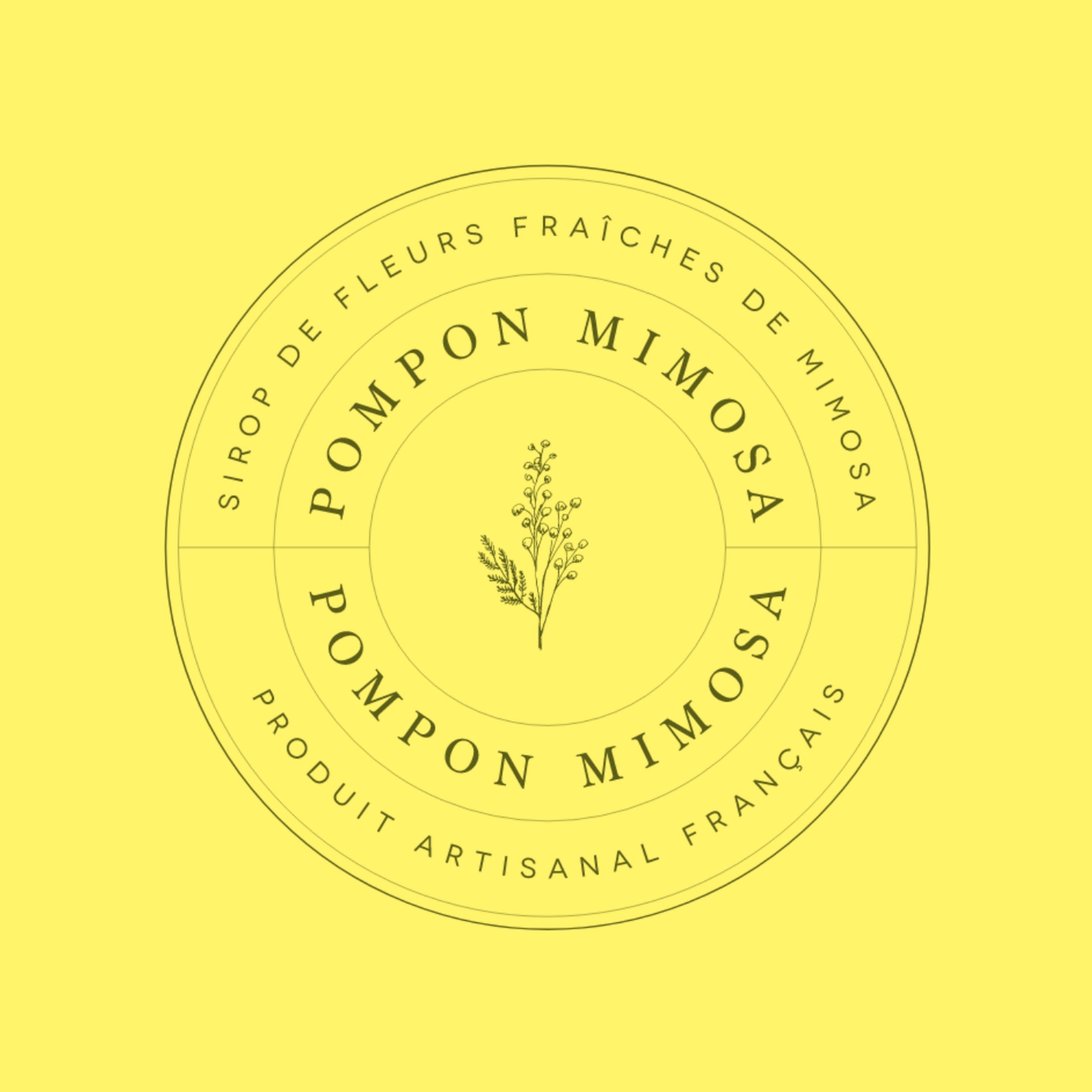 Pompom Mimosa - Produit artisanal français