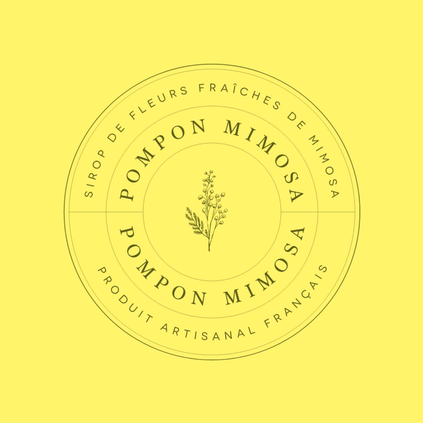 Pompom Mimosa - Produit artisanal français
