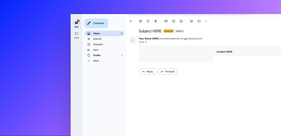 Customize Sender Names