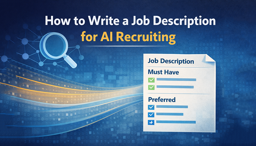 How to write a job description for AI recruiting with structured must-have and preferred qualifications for better candidate screening and hiring results.