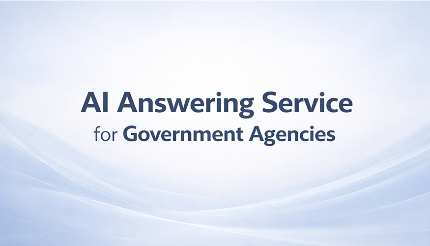 AI Answering Service for Government Agencies - Image